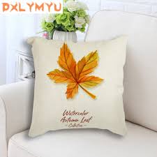 Select product details for shipping & pickup availability. Autumn Yellow Red Leaves Print Pillow Case Linen Cover Home Throw Pillows Decorative Pillowcase Square Pillow Covers 45x45cm Buy At The Price Of 5 87 In Aliexpress Com Imall Com