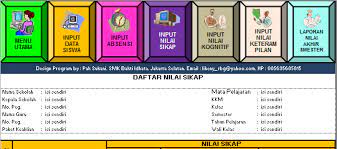 Maybe you would like to learn more about one of these? Download Aplikasi Penilaian Kurikulum 2013 Sd Smp Sma Ihin Utan