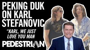Derzeit ist er moderator der zu diesem zeitpunkt im nächsten jahr auf neun netzwerk und im november 2019. Peking Duk Talk Karl Stefanovic Pedestrian Tv Youtube