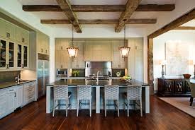 exposed wood beams ceiling