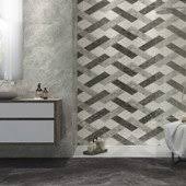 Create a modern look with poured floors. Grey Bathroom Tiles Large Contemporary Modern Porcelain Direct Tile Warehouse