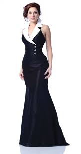 Tuxedo Prom Dress Black And White Evening Dresses Tuxedo Dress Black White Dress Formal