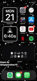 Ios 14 Home Screen Layout Ideas Homescreen Iphone Homescreen Ipad Ios