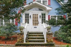 The front vestibule is huge, and you can literally spread out gear. Ho Ho Kus Front Vestibule Addition Traditional Entry New York By Roam Architecture Houzz