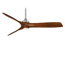 Aviation Ceiling Fan With Light By Minka Aire F853l Bn Dk Ceiling Fan With Light Ceiling Fan Fan Light