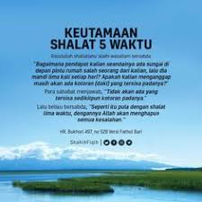Keutamaan Sholat 5 Waktu Kutipan Pelajaran Hidup Kekuatan Doa Pelajaran Hidup