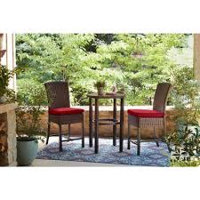 3 piece occasional table set. Bar Height Patio Dining Sets Patio Dining Furniture The Home Depot
