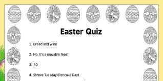 You may print and answer the trivia questions that are provided below. Care Home Easter Quiz