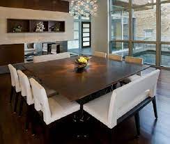 Also make sure that you have at least 3 feet of space all around so diners can comfortably get seated without hitting a wall or other furniture. 20 Perfect Dinning Table Design Ideas Youll Love Dinning Table Design Large Dining Room Table Square Dining Room Table