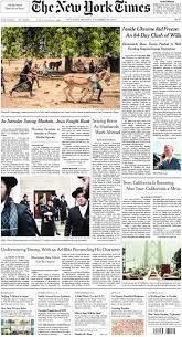 See more ideas about new york times, fronts, front page news. The New York Times In Print For Monday Dec 30 2019 The New York Times