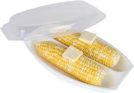 This microwavable cooker and steamer not only cooks corn on the cob but makes delicious hot dogs and sausages as well. Home X Microwave Corn Steamer With Lid Airtight Lid Steams For Delicious And Perfectly Cooked Corn On The Cob In Minutes Home Kitchen Amazon Com