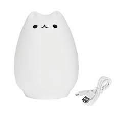 Colorful Cat Led Night Light For Children Catify Co