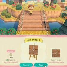 Animal Crossing New Horizons Design Bridge Path Design Animal Crossing Funny Animal Crossing Animal Crossing Wild World
