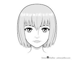 Introduction a portrait is commonly perceived as the representation of a human being's features, whether the face, head. How To Draw A Realistic Anime Face Step By Step Animeoutline