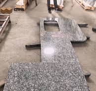 Spray White Granite Countertop