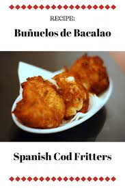 cod fritters recipe buñuelos de