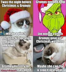 Pin By Julie Tsohandaridis On Christmas Cat Memes Grumpy Cat Christmas Christmas Cat Memes Christmas Memes Funny
