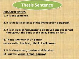Length and appearance do not determine whether a section in a paper is a paragraph. Ppt Characteristics 1 It Is One Sentence 2 It Is The Last Sentence Of The Introduction Paragraph Powerpoint Presentation Id 6552545