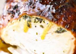 Just make sure you leave your this rolled. Roast Turkey Breast With Garlic Herb Butter Recipetin Eats