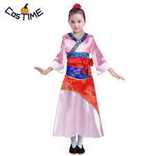 Mulan's eccentric grandmother insists that mulan take a live cricket with her for good luck, but the insect escapes from its cage and wreaks havoc at the. Child Mulan Costume Asian Princess Dress Up Outfit Chinese Tang Dynasty Traditional Fancy Dress Halloween Costumes For Girls Girls Costumes Aliexpress