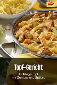 Fruhlings Topf Rezept Rezepte Essen Geschnetzeltes Rezept