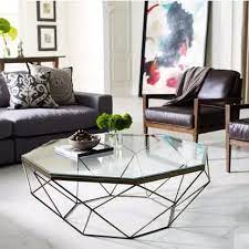 Uttermost warring iron coffee table. Nordic Iron Size Apartment Living Room Coffee Table Glass Round Table Octagonal Transparent Glass Table Frame Table Microphoneglass Center Table Aliexpress