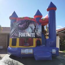 Enjoy bouncing with one of our bouncy castles! Fortnite 4in1 Combo Jumping Castle Jumping Castle Hire In Adelaide