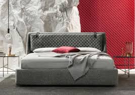 Cosatto letto matrimoniale maxi imbottitura motivo capitonnè. Letto Matrimoniale Imbottito Con Contenitore Su Misura Chelsea Berto Salotti