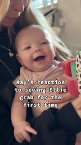 Ellie’s almost laugh at the end was so precious! 🥰❤️ backstory ::: Kay had  an amazing pregnancy journey, we have now been