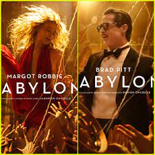 Margot Robbie & Brad Pitt Party It Up In First Posters For 'Babylon' | Babylon, Brad Pitt, Damien Chazelle, Diego Calva, Jean Smart, Jovan Adepo, Li Jun Li, Margot Robbie, Movies |