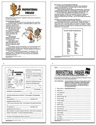 Use this lesson plan to help you teach your 4th grade students about prepositional phrases. Prepositional Phrases Activities 4th Grade Hands On Preposition Worksheets