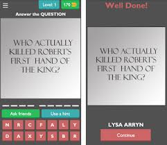 Somehow, we all remembered their names and got emotionally invested in their fate. Quiz Game Of Thrones Trivia Apk Download For Android Latest Version 3 10 6z Com Djosifstudio Quizgot
