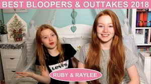 Raylee charlotte «lotta» kristiansen (født 28. Best Bloopers Outtakes 2018 Ruby And Raylee Youtube