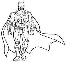 Coloriage Batman Stylise Dessin Gratuit A Imprimer