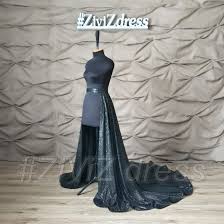 Super Glitter Black Train Skirt Black Wedding Train Glitter Train Skirt Red Wedding Detach Train Gothic Wedding Dress Glitters Skirt Black Wedding Dresses