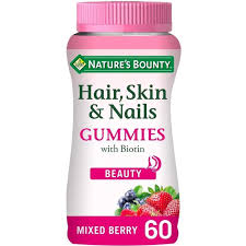 I recommend the gummies taken with food. Nature S Bounty Hair Skin Nails Gummies With Biotin 60 Gummies Wellbeing Free Delivery Justmylook