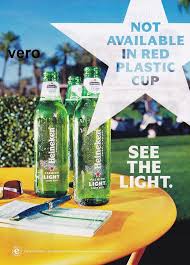 2010 Magazine Ad Heineken Light Beer Alcohol Advertisement Print Beer Ad Beer Prints Heineken