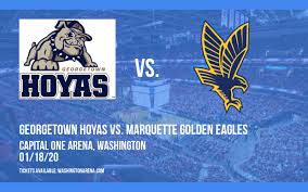 Georgetown Hoyas Vs Marquette Golden Eagles Tickets 18th