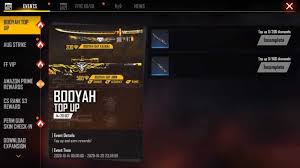 Free fire is continuing its booyah! Get Free Booyah Day Skins In Free Fire Booyah Top Up Event Free Fire Booyah