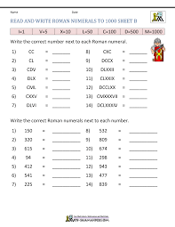 Roman Numerals Worksheet In 2020 Printable Math Worksheets Roman Numerals Math Addition Worksheets