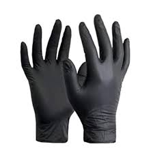 Nitrile gloves protect from a broad range of chemicals like solvants, greases, oils, and alkali solutions. Medium 100 Black Nitrile Powder Free Medical Tattoo Mechanic Rubber Gloves Amazon Co Uk Diy Tools