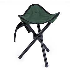 Introducing San Tokra Mini Portable Outdoor Folding Tripod Stool Camping Fishing Picnic Chair Small Great Product An Camping Stool Fishing Chair Picnic Chairs