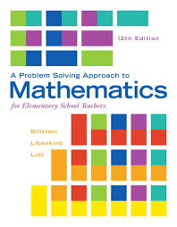 A Problem Solving Approach To Mathematics For Elementary School Teachers 12th Edition Pearson
