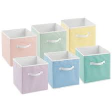 ✅ set of 4 storage cubes for organizing home and office clutter. 12x12 Fabric Storage Cubes Target