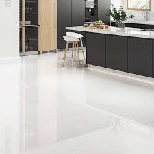 Rocca tiles is ireland's leading supplier of tiles and has been in operation in galway city since. Rectified White Gloss Porcelain Floor Tile Tiles247