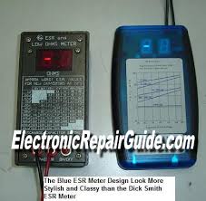 Tested The Blue Esr Meter Electronics Repair And
