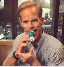 AI, generate a picture of Joe Buck with a pacifier 🤣 #joebucksucks