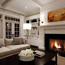 Liking a the warmth but still modern and clean. 75 Beautiful Traditional Living Room With A Standard Fireplace Pictures Ideas July 2021 Houzz