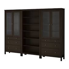 Ikea Us Furniture And Home Furnishings Hemnes Hemnes Bookcase Glass Cabinet Doors