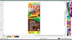 Banner es jeruk peras cdr. Tutorial Desain Spanduk Es Jeruk Peras Youtube